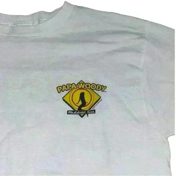 Papa Woody Vintage 1998 Deadstock Moto-X Rubber Comp T-shirt - Picture 5 of 6